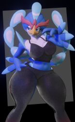 1girls 3d 3d_(artwork) anthro anthro_female anthro_only avian avian_humanoid big_breasts bird bird_girl breasts female female_focus female_only furry furry_female furry_only generation_9_pokemon large_boobs large_breasts palmtreerothic pokemon pokemon_(species) quaquaval solo solo_female solo_focus thick_thighs thighs