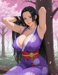 boa hancock from one piece by xxai