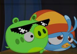 1boy1girl 2014 2026 abtubers accessory angry_birds angry_birds_reloaded angry_birds_stella angry_birds_toons art_styles avian ball ball_body balls beak blue_body blue_hair cap cerdito_crack cerdito_crack_(angry_birds) cerdito_crack_(angry_birds)_(character) cerditocrack_(angry_birds) cum cum_in_pussy cum_inside cum_on_body fluids hat mlg_glasses oc original_character penetration pig pig_(angry_birds) pigtail round_body rovio rovio_animation rovio_entertainment ship shipping willow_(angry_birds)