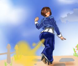 1girls 2010s 2015 ass bioshock bioshock_infinite blue_clothes blue_clothing blue_outfit brown_hair brunette_female brunette_hair columbia_(bioshock) deviantart deviantart_link digital_drawing_(artwork) digital_media_(artwork) elizabeth_comstock eproctophillia fart fart_cloud fart_fetish farting fetish full_body jpg lazei old_art request requested short_hair solo solo_female solo_focus video_game_character video_games voluptuous voluptuous_body voluptuous_female