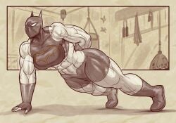 1girls 2d 2d_(artwork) asian asian_female athletic athletic_female batgirl batgirl_(cassandra_cain) batman_(series) besky_(artist) big_breasts breasts cassandra_cain dc dc_comics female female_focus female_only fingerless_gloves gloves large_boobs large_breasts light-skinned_female light_skin masked masked_female muscular muscular_female solo solo_female solo_focus thick_thighs thighs toned toned_female training working_out workout