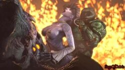 1boy 1girls 2026 3d animated breasts crossover cyberdemon_(2016) cyberdemon_(doom) death defeat_rape defeated defeated_villainess demon desire_demon doom doom_(2016) doom_slayer_(doom) dragon_age female femsub human human_dominating human_dominating_humanoid humanoid male male_death maledom rape raped sageofosiris sci-fi_fantasy sex short_video shorter_than_10_seconds source_filmmaker straight tagme video