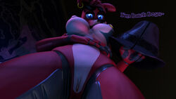 3d animatronic anthro big_breasts breasts female fexi_(character) fingers five_nights_at_freddy's foxy_(fnaf) inviting machine mammal presenting pussy razorsz robot source_filmmaker video_games