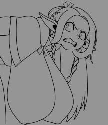 marcille donato from dungeon meshi by diabeticcat