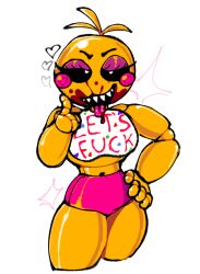 toy chica (fnaf) from five nights at freddy's