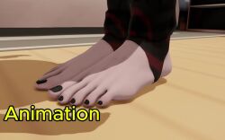 animated barefoot feet feet_up foot_fetish giantess mavis_dracula mmd stomp stomped stomping tagme trample trampling video