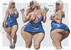 blonde blazer from dispatch (game) by thatmfdiego