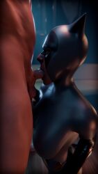 1boy 1girls 3d 3d_(artwork) 3d_animation 3d_model animated batman_(series) big_breasts blowjob catwoman catwoman_(dcau) catwoman_(injustice) dc dc_comics fellatio huge_breasts serpentorder sound tagme video