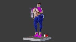 3d 3d_render asian asian_female bbl big_ass big_breasts big_tits bimbo breast_implants capcom chun-li chun-li_(street_fighter_6) cigarette fake_ass fake_tits fat_ass high_heels hoop_earrings huge_breasts huge_tits ihateasuka implants leggings long_nails long_nipples makeup platform_footwear platform_heels pointy_nipples pregnant pregnant_belly pregnant_female simple_background smoking smoking_while_pregnant street_fighter street_fighter_6 tagme thong_sandals trashy video wedge_heels