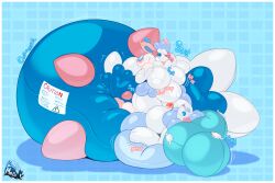 eeveelution from nintendo by meganemausu