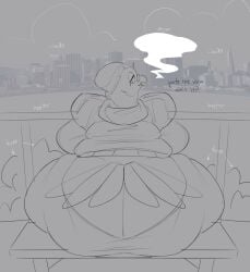aimbot-jones big_ass big_breasts breasts bubble_butt cleavage female furry huge_ass huge_breasts tagme thick_thighs wide_hips