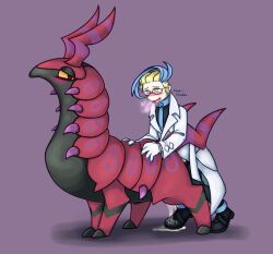 colress (pokemon) from nintendo by toxoplasmosis (toxoplasmatinae)