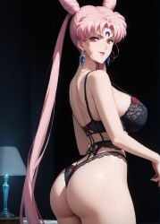 1girls 2d ai_generated ass big_ass big_breasts bishoujo_senshi_sailor_moon black_lady black_moon breasts bun curvaceous curvaceous_female curvaceous_figure curvy curvy_figure double_bun high_quality hourglass_figure huge_breasts inviting_to_sex large_breasts light-skin light-skinned_female lingerie lingerie_only lips mature mature_female mature_woman milf milf-master mommy pale-skin pale-skinned_female pink_hair posing red_eyes sagging_breasts seductive seductive_look sexy_clothing sexy_pose stable_diffusion tagmeo thick_ass thick_butt thick_thighs thighs twintails wide_hips