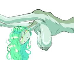 anthro big_breasts blushing boa_sandersonia breasts female female_only guma long_neck long_tongue naked naked_female nsfw nude one_piece porn self_upload snake snake_girl