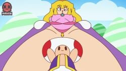 animated breasts egoraptor_(style) jumping legs loop looping_animation mario_(series) mayin nintendo princess_peach princess_peach_(starbomb) pussy tagme toad_(mario) yellow_hair