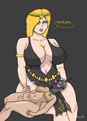 1futa 1girls 2d assisted_masturbation average_sized_penis big_breasts big_dom_small_sub blonde_hair blush breasts_bigger_than_head cleavage cum cumshot dan-jzu digital_drawing_(artwork) dress elden_ring english_text faceless_futanari femdom fromsoftware futanari futasub good_girl handjob head_on_lap helmet huge_breasts ibispaintx imminent_sex intersex jewelry lap_pillow larger_female looking_up_at_partner masturbation mommy naked_futanari nude_futa nude_futanari penis praise queen_marika_the_eternal resting_on_lap size_difference small_sub_big_dom smaller_futanari submissive_futa tarnished tarnished_futa thick_thighs thighs_bigger_than_head video_games yellow_eyes