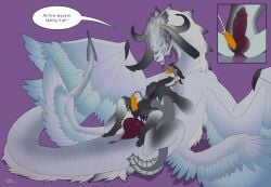 anal anal_knotting anal_orgasm anal_sex bent_spoon_position big_dom_small_sub bodily_fluids cum cumshot cutaway dominant dragon duo ejaculation european_mythology feral final_fantasy final_fantasy_xiv final_fantasy_xiv:_heavensward frexton genital_fluids hands-free hi_res hraesvelgr internal knotting male male/male mythological_creature mythological_scalie mythology orgasm penetration ridiculous_fit scalie sex size_difference square_enix stomach_bulge syberfab western_dragon wyvern