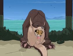 2025 almost_fully_inside ambient_bird animal_genitalia anthro anthro_on_feral anthro_penetrated anthro_prey balls beach bodily_fluids brown_eyes callie_(strega) cheetah countershade_fur countershading cum cum_in_mouth cum_inside duo erection feet feet_first felid feline fellatio female female_anthro female_penetrated female_prey feral feral_penetrating feral_penetrating_anthro feral_pred fur genital_fluids genitals hi_res male male/female male_feral male_penetrating male_penetrating_female male_pred mammal markings membrane_(anatomy) mustelid oral oral_penetration oral_vore otter outside penetration penile penile_penetration penis penis_in_mouth saliva sand sea sex sheath spots spotted_body spotted_fur strega tail tan_body tan_fur toes vore water webbed_feet whiskers willing_prey zoophilia