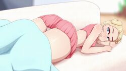 1girls alice_(alice_awakening) alice_awakening animated big_ass big_breasts blonde_hair miniskirt tagme thick_thighs