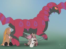 alpha_pokemon animal_genitalia animal_penis animal_pussy anthro ball_lick balls belly big_belly both_pregnant breasts brown_body brown_fur canine_genitalia canine_pussy cherry_(cirafiore) clothing collar equine_genitalia equine_penis female feral ffm_threesome fur generation_5_pokemon generation_6_pokemon generation_7_pokemon generation_8_pokemon genitals gigantamax_cinderace gigantamax_pokemon group group_sex hi_res hooves jm-luxro leash leashed_collar legwear licking looking_at_viewer male male/female mega_evolution mega_lopunny multi_nipple multiple_pregnancies nintendo nipples oral penile penis penis_lick pokemon pokemon_(species) pregnant pregnant_anthro pregnant_female pregnant_sex pussy red_body red_eyes rockruff roxi_(cirafiore) scolipede sex sitting size_difference tan_belly thigh_highs threesome tongue trio yellow_eyes yellow_sclera