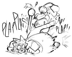 anthro anthro_only big_ass blush fucked_silly furry furry_only fursona glasses grabbing_tail image_set plap_(sound) prone prone_bone punkitt punkitt_(fursona) rabbit rabbit_ears sex sweat sweating text trans_woman trans_woman_(lore) werewolf werewolf_girl wolf_ears wolf_girl wolf_tail wolfgirl9million