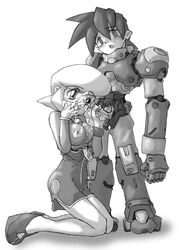 breasts cum facial matilda_caskett mega_man mega_man_legends mega_man_volnutt milf uncensored