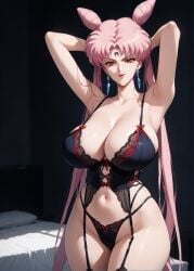 1girls 2d ai_generated ass big_ass big_breasts bishoujo_senshi_sailor_moon black_lady black_moon breasts bun curvaceous curvaceous_female curvaceous_figure curvy curvy_figure double_bun high_quality hourglass_figure huge_breasts inviting_to_sex large_breasts light-skin light-skinned_female lingerie lingerie_only lips mature mature_female mature_woman milf milf-master mommy pale-skin pale-skinned_female pink_hair posing red_eyes sagging_breasts seductive seductive_look sexy_clothing sexy_pose stable_diffusion tagmeo thick_ass thick_butt thick_thighs thighs twintails wide_hips