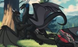 anal anal_knotting anal_orgasm anal_sex anglofikator bodily_fluids cum cum_in_ass cum_inside cumshot cutaway dragon duo ejaculation european_mythology feral fridaflame genital_fluids hands-free hi_res internal knotting male male/male mirnehviir mythological_creature mythological_scalie mythology on_bottom on_top orgasm penetration reverse_cowgirl_position scalie sex western_dragon