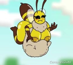1girls 2d 3d_animation absorption animated anthro arthropod bee bee_(minecraft) bee_girl blush blush breast_expansion breasts breasts_out burp burping caramelglutz digestion digestion_noises fatal_vore female female_pred flying furry growth honey honey_lactation horny horny_female horny_pred insects lactating lactation lactation_without_expressing larger_female microsoft milk_squirt minecraft mojang pred prey sound sound_effects sound_warning squirting squirting_milk tagme unknown_prey video vore vore_belly weight_gain