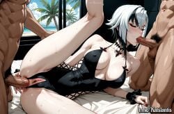 2boys ai_generated arlecchino_(genshin_impact) ass_grab ass_visible ass_visible_through_thighs beach_view black_swimsuit blowjob blush breasts breasts_squeezed_together choker cleavage cleavage_focus closed_eyes cum cum_drips cum_in_mouth cum_in_pussy cum_inside cum_on_body cum_on_face double_penetration double_penetration_rape fellatio female female_penetrated fingerless_gloves foreskin genshin_impact interracial interracial_sex large_breasts legs_up legs_up_sex male nipples nipples_bulge nipples_covered nipples_visible_through_bikini nipples_visible_through_bra nipples_visible_through_clothing oral oral_creampie oral_penetration oral_rape oral_sex penetration penetration_close-up penetration_from_behind penis saliva saliva_drip saliva_string saliva_trail see-through see-through_bra see-through_clothing see-through_panties see-through_swimsuit see-through_top sideboob soft_body spitroast spitroasting tears_of_pleasure thick_cock threesome uncircumcised vaginal_insertion vaginal_juices vaginal_penetration vaginal_sex wet_skin
