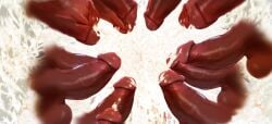 breasts bukkake covered_in_cum cum_flood cum_flooding drowning_in_cum excessive_cum female group_masturbation huge_breasts huge_cock multiple_penises suffocation tagme toilet_slave what_the_fuck