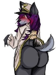 1boy 1boys 1girls 2025 :3 adult adult_female ambiguous_species anonymous anonymous_artist anthro anthro_female anthro_focus anthro_wolf army army_cap army_girl army_hat army_uniform art artist_request artwork artwork_(digital) ass ass_bigger_than_body ass_bigger_than_breasts ass_bigger_than_head ass_bigger_than_torso ass_focus back_view being_groped big_ass big_booty big_butt blush blushing_at_partner booty butt_bigger_than_body butt_bigger_than_breasts butt_bigger_than_head butt_bigger_than_torso butt_focus child_bearing_hips chubby chubby_female coat coat_lift colored commission_art commissioned_art commissioner_name commissioner_upload digital digital_art digital_drawing digital_drawing_(artwork) digital_media digital_media_(artwork) disembodied_hand drawing drawn ear embarrassed embarrassed_nude_female eye eyebrow eyebrows eyebrows_visible_through_hair eyelashes eyelashes_visible_through_hair eyes_open eyes_visible_through_hair fat_ass female fluffy fluffy_ears fluffy_tail forceful furry furry_ass furry_female furry_only furry_tail furry_wolf grabbing_from_behind gray_fur grope groping groping_ass groping_butt groping_from_behind half-naked half_naked half_naked_female hips hips_wider_than_shoulders imminent_rape imminent_sex jacket jacket_lift kalia_(rimworld) kalia_race_(rimworld) light_gray_fur light_grey_fur military military_cap military_coat military_girl military_hat military_uniform moosty no_background no_pants officer original_character purple_hair purple_hair_female rainer_polyam_hazel rimworld shock shocked shocked_expression shocked_face shocked_look skirt skirt_lift skirt_lifted_by_another slightly_chubby slightly_chubby_anthro slightly_chubby_female tail thicc thick thick_ass thick_butt thick_thighs thick_thighs_save_lives thighs tight_clothing white_jacket wide_ass wide_eyes wide_hipped_anthro wide_hipped_female wide_hipped_humanoid wide_waist wolf wolf_ears wolf_girl wolf_tail