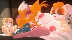 1boy 2024 20s 2girls 3d animated anthro anus areola areolae balls barefoot big_breasts breast_sucking breastfeeding breastfeeding_during_sex breasts completely_nude completely_nude_female cream_the_rabbit cuckquean erect_nipples erection female full_body furry huge_breasts large_breasts larger_female larger_penetrated leviantan581re male masturbating_while_watching masturbation milf missionary_position mobian_fox mobian_rabbit mother_and_daughter naked naked_female nipples no_humans nude nude_female penis pussy sex shorter_than_30_seconds size_difference small_dom_big_sub smaller_male sonic_(series) sonic_the_hedgehog_(series) sound stockings sucking tagme tails tails_the_fox thighhighs vaginal_penetration vanilla_the_rabbit video watching younger_penetrating_older