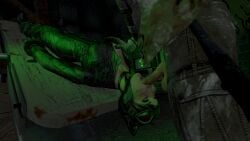1boy1girl 3d batman:_arkham_knight batman_(series) blowjob catwoman catwoman_(arkham_knight) dc dc_comics dubious_consent edward_nygma fellatio female male restrained riddler selina_kyle skyliner79 sucking sucking_penis throat_fuck video_game_franchise