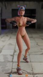 1girls 2025 3d 3d_(artwork) animated ass bikini bikini_bottom bikini_top blender bouncing_breasts breasts cap cleavage dancing emote epic_games fortnite fortnite:_battle_royale glasses golden_bikini headwear jiggle jiggling jiggling_ass jiggling_breasts jiggling_butt light-skinned_female light_skin looking_at_viewer loop looping_animation lynx_(fortnite) medium_breasts music panties pleasethisworks presenting purple_hair showing_off sling_bikini sound sound_effects tagme tattoo tattooed_arm tattoos thong thong_panties underwear video watermark