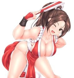 female hiballista king_of_fighters mai_shiranui tagme