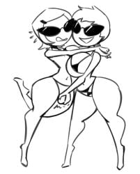 1boy 1boy1girl 1girls ben_10 ben_tennyson both_genders both_sexes_in_same_situation bulge curvaceous curvy curvy_female curvy_figure curvy_hips curvy_male disney dollification dunnhierdraws duo duo_focus female female_ben femboy feminine_male ftm_crossgender gender_transformation genderbent genderswap_(ftm) genderswap_(mtf) gwen_tennyson high_heels huge_ass huge_breasts imminent_incest incest incest_(lore) knick_knack male male_to_female monochrome mtf_crossgender null_bulge panties permanent_smile pixar rule_63 smile sunglasses sunnification sunny_miami thick_thighs thin_waist thunder_thighs voluptuous voluptuous_female voluptuous_male wide_hips