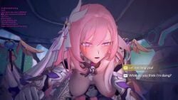 1boy 1boy1girl 1girl 1girl1boy 1girls 3d adam_(honkai_impact) animated anryms_(anryms4c41) areolae big_breasts bouncing_breasts breasts chinese_voice_acting creampie cum cum_in_pussy cum_inside dominant dominant_female domination elysia_(honkai_impact) english_text exposed_breasts exposed_nipples exposed_pussy female_focus female_penetrated femdom girl_on_top gloved_handjob gloves handjob hentaudio honkai_(series) honkai_impact_3rd hoyoverse indoors jealous jiggle light-skinned_female light-skinned_male light_skin longer_than_2_minutes longer_than_30_seconds longer_than_one_minute looking_at_viewer male_pov malesub mihoyo moan moaning moaning_in_pleasure nipples pardofelissdog_(sfcongee) penetration penis penis_in_pussy pink_hair pov purple_eyes riding rough_sex sex sound straight tagme tan-skinned_male text text_box tits uncensored vaginal_penetration video voice_acted white_gloves woman