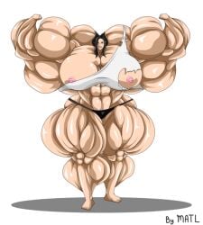 abs biceps breasts female hyper_muscles matl muscles muscular muscular_arms muscular_female muscular_legs muscular_thighs pecs