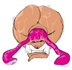 1female 1girls ass ass_bigger_than_head ass_focus big_ass bubble_butt cephalopod cephalopod_humanoid coryhen_(artist) covered covered_in_cum cum cum_on_ass cum_on_face doughy_ass dumptruck_ass enormous_ass fat_ass female female_only gigantic_ass head_down_ass_up huge_ass hyper_ass inkling inkling_girl round_ass self_upload solo solo_female splatoon splatoon_(series) squid tentacle thick thick_ass thick_thighs thighs voluptuous voluptuous_female wide_hips