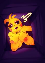 bagxh breasts caught embarrassed embarrassed_nude_female enf five_nights_at_freddy's nude senftember senftember_(2024) tagme toy_chica_(fnaf)