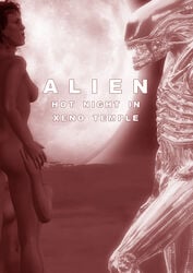 2girls 3d alien alien_(franchise) alien_(movie) annalee_call breasts comic_book_cover couples cover cunnilingus ellen_ripley female jc-starstorm multiple_girls nude pussy sex tongue xenomorph