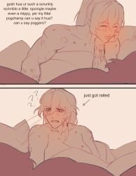after_sex athletic athletic_female bed bedroom bedroom_sex bite_mark bite_marks blush breasts cleavage female female_focus female_only fu_hua fuhua_kisser glasses honkai_(series) honkai_impact_3rd hoyoverse kiana_kaslana long_hair muscular muscular_biceps muscular_female ponytail yuri