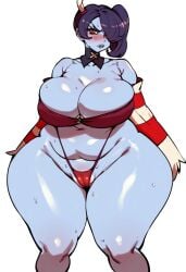 ai_generated bottom_heavy female large_ass skullgirls squigly tagme thick_thighs