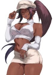 shihouin yoruichi from bleach by eddenikki