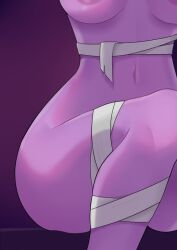 1girls artist_name ass ass belly boobs_out brawl_stars breasts breasts breasts_out comic comic_cover cover_page emz_(brawl_stars) female female_focus female_only hips navel nipples purple_body purple_nipples purple_skin solo solo_female solo_focus stomach sukunaowo supercell textless textless_version thighs tummy zombie zombie_girl