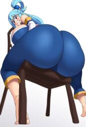 1girls ai_generated aqua_(konosuba) kono_subarashii_sekai_ni_shukufuku_wo! solo tagme