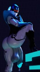 1futa 3d ass balls big_ass big_balls big_butt big_penis blender blue_penis bottomless bubble_butt bysamzan clothing curvaceous curvy curvy_figure deltarune deltarune_chapter_2 futa_only futanari gloves glowing_genitalia glowing_penis heel_boots heels high_heels huge_balls huge_cock hung_futanari looking_at_viewer low_hanging_balls mostly_nude one_leg_up open_mouth penis precum precum_string queen_(deltarune) side_view slugcats_(artist) solo solo_futa tagme thick_thighs voluptuous voluptuous_futanari wide_hips