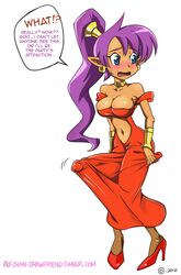 shantae (character) from shantae by atsign34