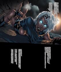 ai_generated cape marvel marvel_comics rough_sex storm_(x-men) superhero superheroine x-men